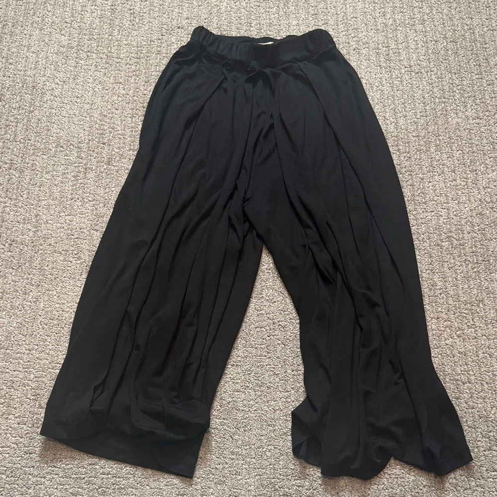 Henrik Vibskov Elegant Black Wide-Leg Pants size XS - Picture 10 of 12